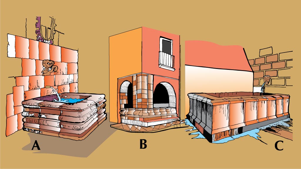 cajas de agua